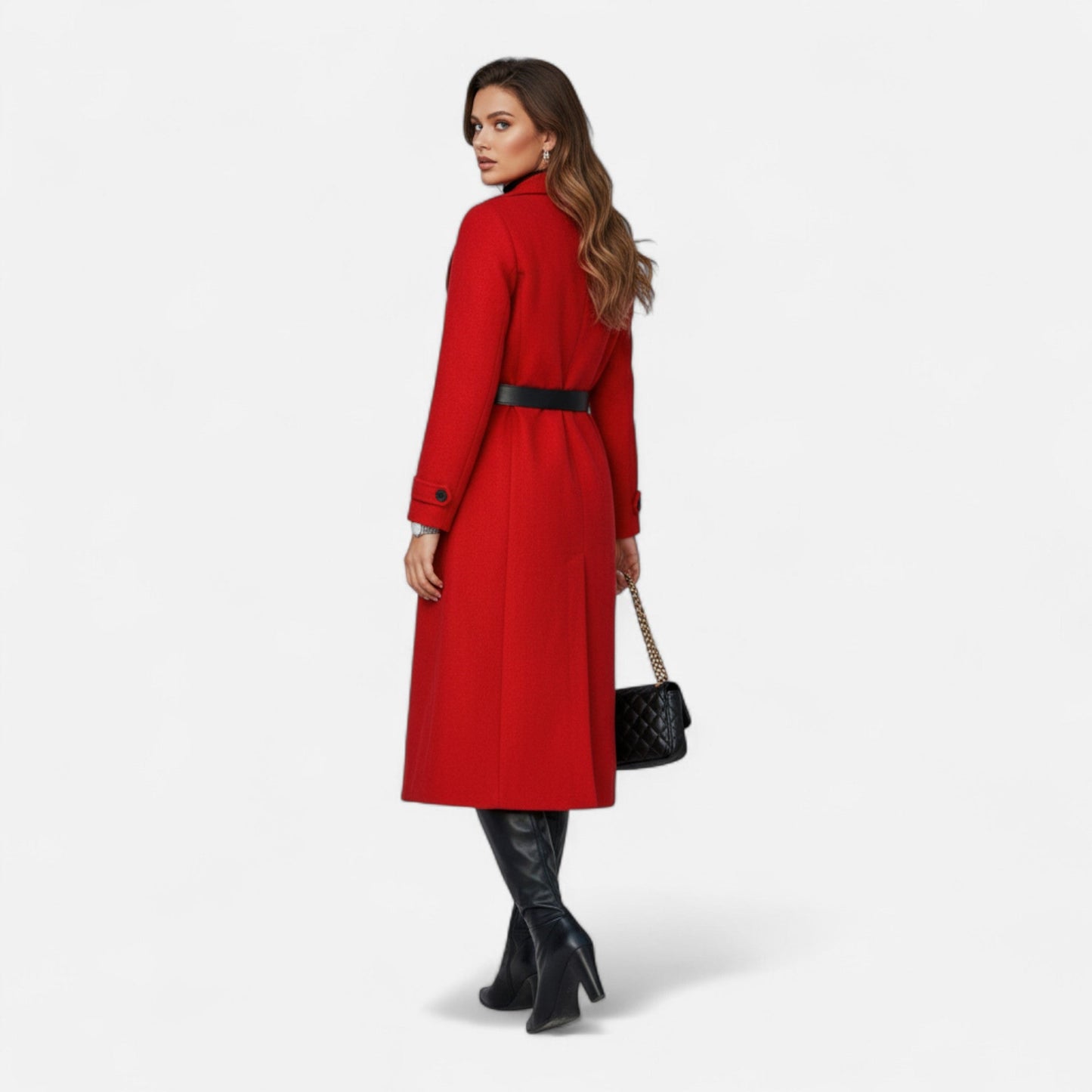 Premium Women's Elegant Long-Sleeve Winter Coat - Smart & Stylish Outerwear for Cold Weather - Essential Fashion for Every Occasion | Premium Comfort Home & Lifestyle Product UK