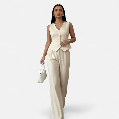 Premium Women's Business Blouse and Pants Set – Smart, Elegant Office Wear for Professional Style | Premium Comfort Home & Lifestyle Product UK