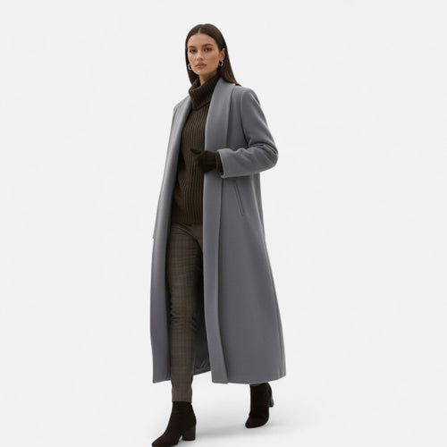 Premium Women's Plus Size Overcoat - Smart Lapel Collar Coat for Elegant and Professional Style | Premium Comfort Home & Lifestyle Product UK