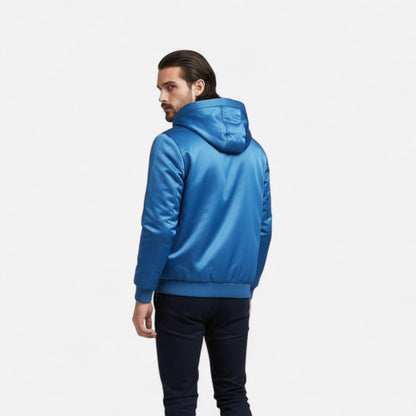 Premium Men's Fleece-Lined Hooded Winter Jacket - Smart, Stylish, and Essential Outerwear for Cold Weather | Premium Comfort Home & Lifestyle Product UK