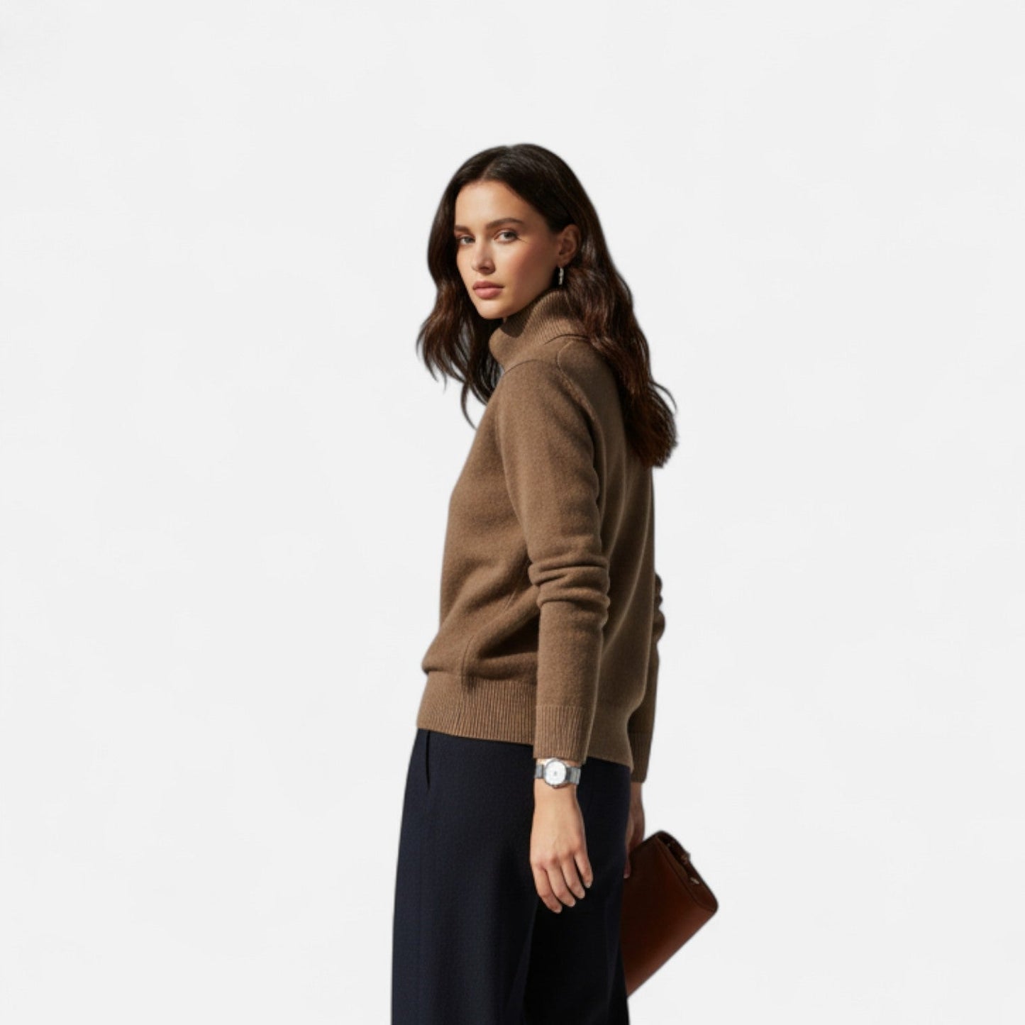 Premium Women's Turtleneck Sweater – Essential Autumn Winter Knitwear for Smart Casual Elegance | Premium Comfort Home & Lifestyle Product UK