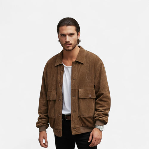 Men’s Premium Corduroy Coat – Smart Casual Jacket for Stylish Elegance and Comfort | Premium Comfort Home & Lifestyle Product UK