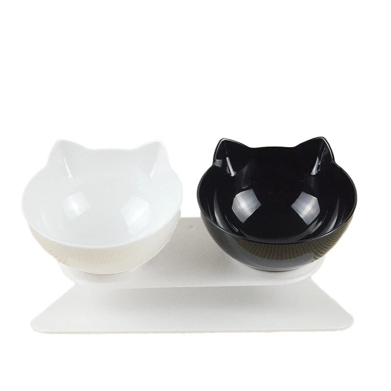 Double Cat Bowl with Stand | Premium Comfort Home & Lifestyle Product UK