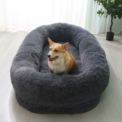 Companion Lounger Human Pet Bed | Premium Comfort Home & Lifestyle Product UK