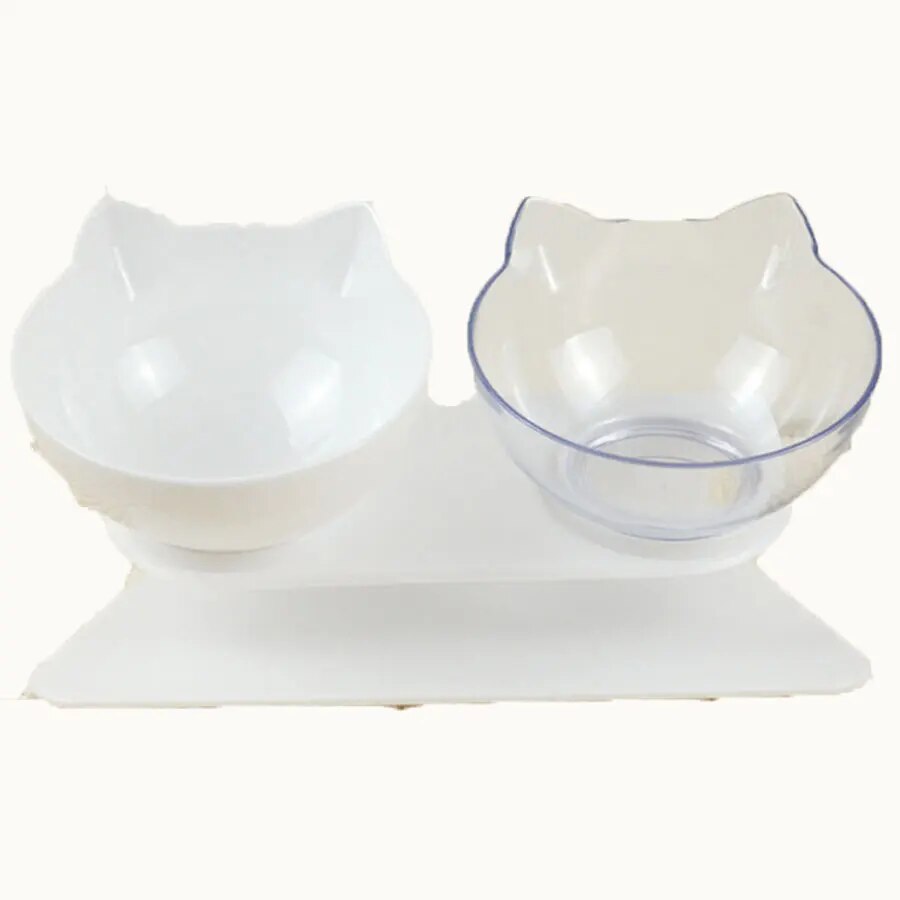 Double Cat Bowl with Stand | Premium Comfort Home & Lifestyle Product UK