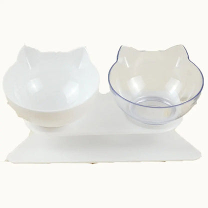 Double Cat Bowl with Stand | Premium Comfort Home & Lifestyle Product UK