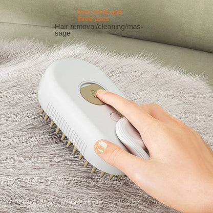 Pet Bliss Steamy Groom Brush | Premium Comfort Home & Lifestyle Product UK