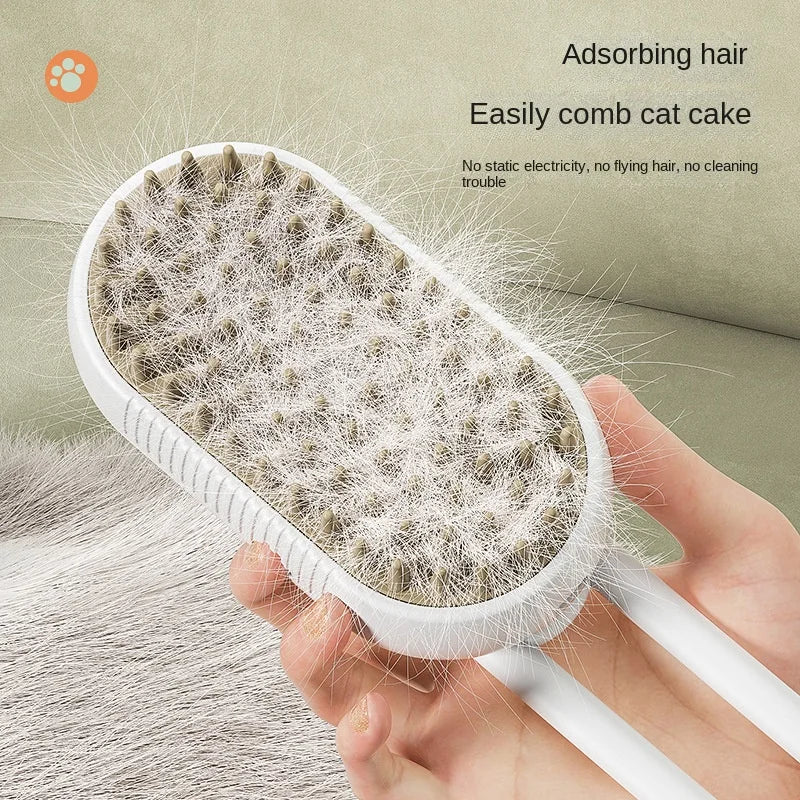 Pet Bliss Steamy Groom Brush | Premium Comfort Home & Lifestyle Product UK