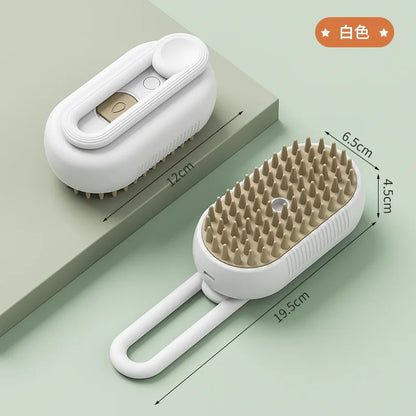 Pet Bliss Steamy Groom Brush | Premium Comfort Home & Lifestyle Product UK