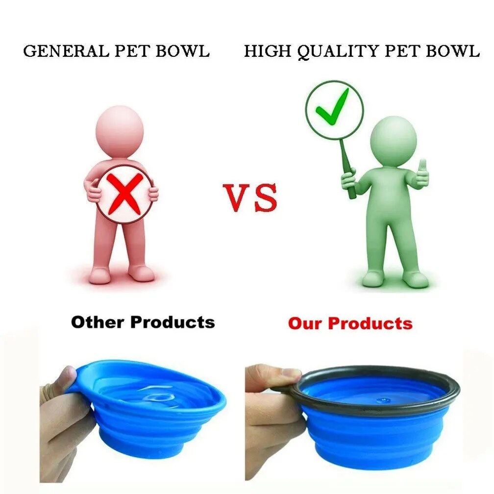 Folding Pet Travel Bowl | Premium Comfort Home & Lifestyle Product UK