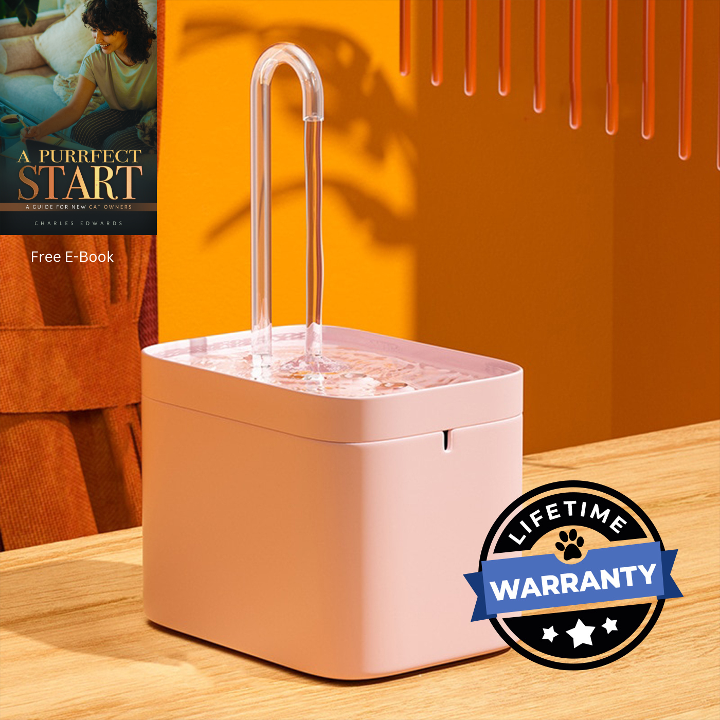 Vet Recommended Cat Water Fountain | Premium Comfort Home & Lifestyle Product UK