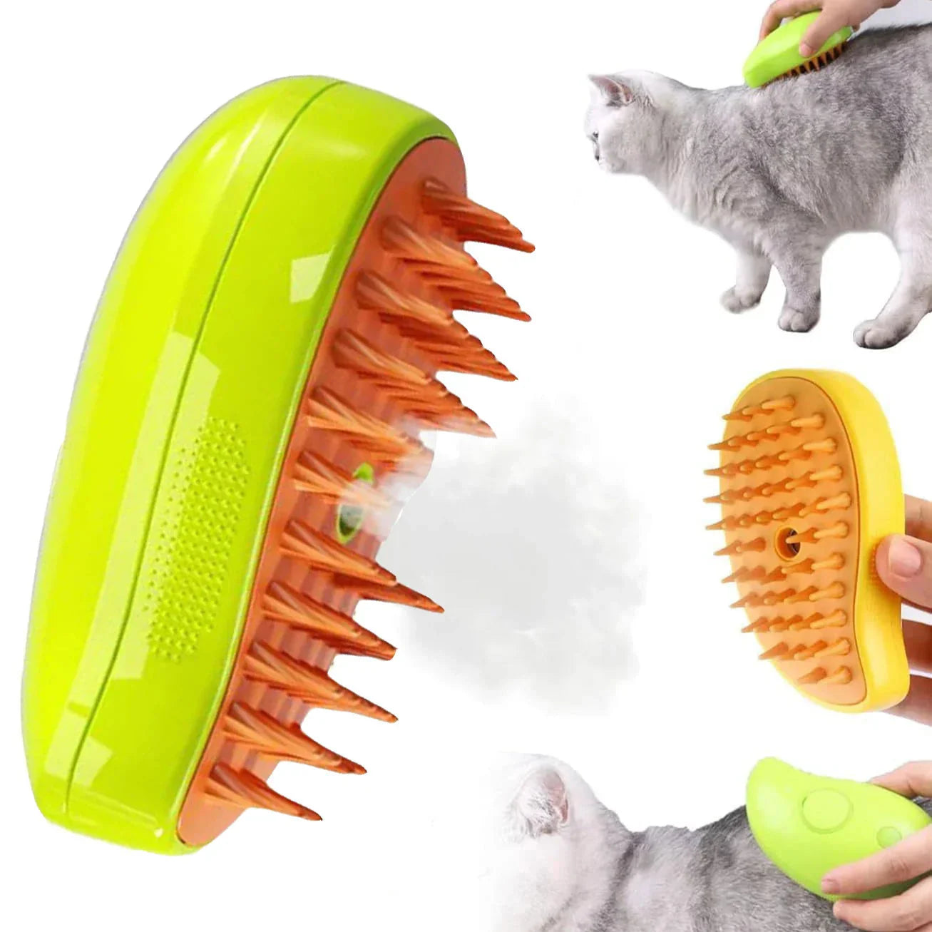 Steam Pet Grooming Brush | Premium Comfort Home & Lifestyle Product UK