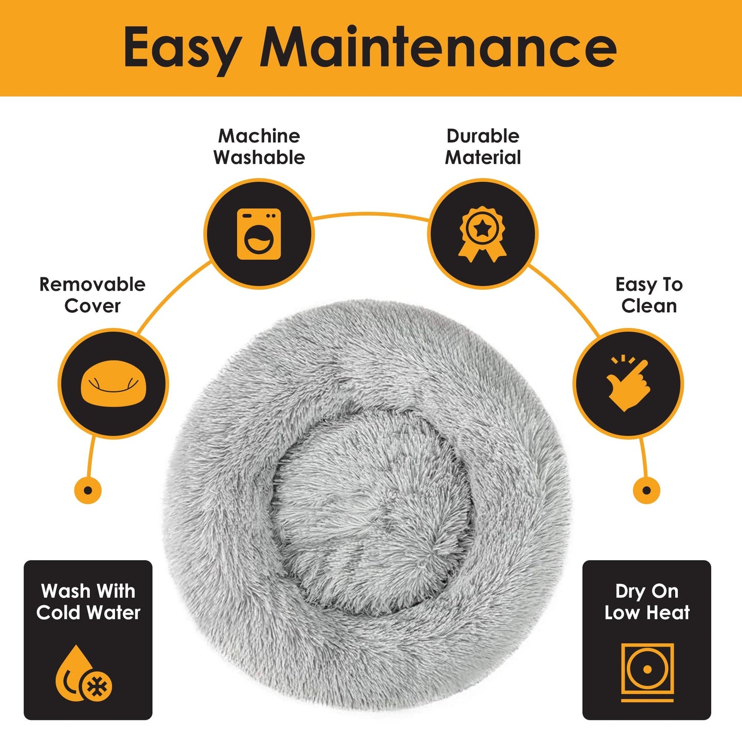 Anti Anxiety Calming Dog Bed | Premium Comfort Home & Lifestyle Product UK