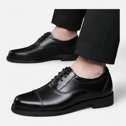 Premium Men's Smart Faux Leather Lace-Up Shoes | Best Stylish Footwear for Work & Casual Wear in the UK | Premium Comfort Home & Lifestyle Product UK