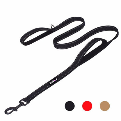 Heavy Duty Double Handle Dog Leash | Premium Comfort Home & Lifestyle Product UK