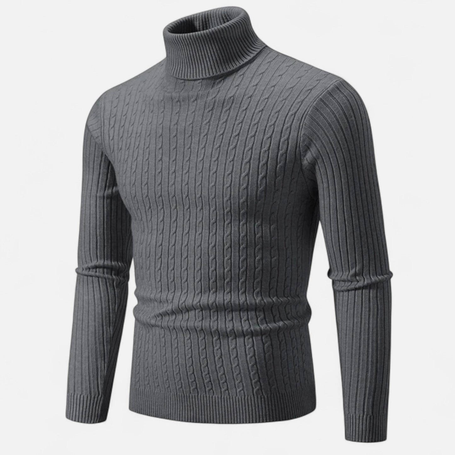 Premium Men's Wool Turtleneck Sweater – Smart High Neck Winter Knit for Essential Style and Warmth | Premium Comfort Home & Lifestyle Product UK