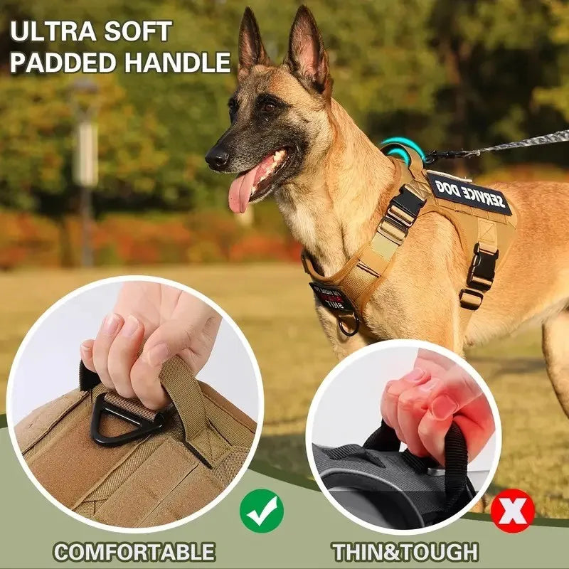 Ultimate Tactical Dog Harness Vest | Premium Comfort Home & Lifestyle Product UK