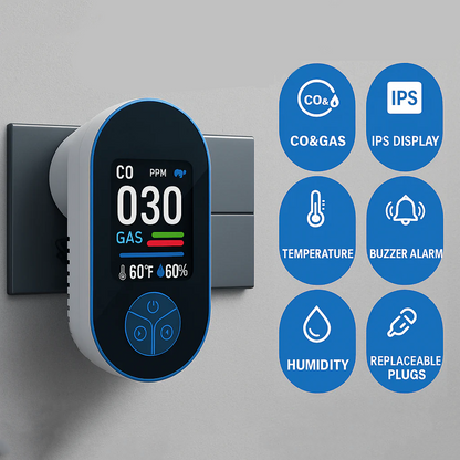 Portable Carbon Monoxide Detector | Premium Beauty & Wellness Device UK | Premium Comfort Home & Lifestyle Product UK