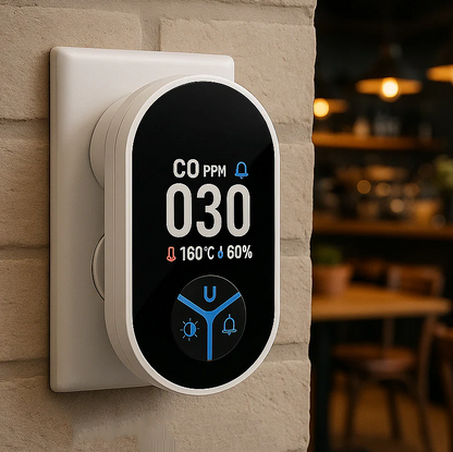 Portable Carbon Monoxide Detector | Premium Beauty & Wellness Device UK | Premium Comfort Home & Lifestyle Product UK