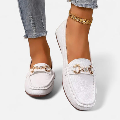 Premium Women's Loafers with Butterfly Strap & Diamond Accent – Stylish, Smart, and Comfortable Footwear for Every Occasion | Premium Comfort Home & Lifestyle Product UK