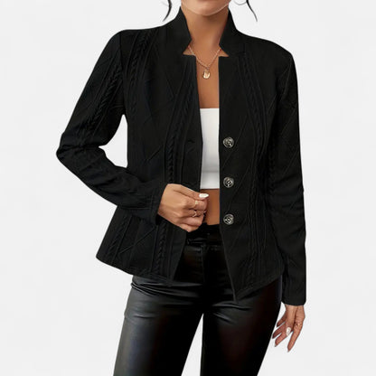 Premium Women's Tailored Jacket – Smart Heritage Lapel Classic for Professional Style and Essential Wardrobe Upgrade | Premium Comfort Home & Lifestyle Product UK