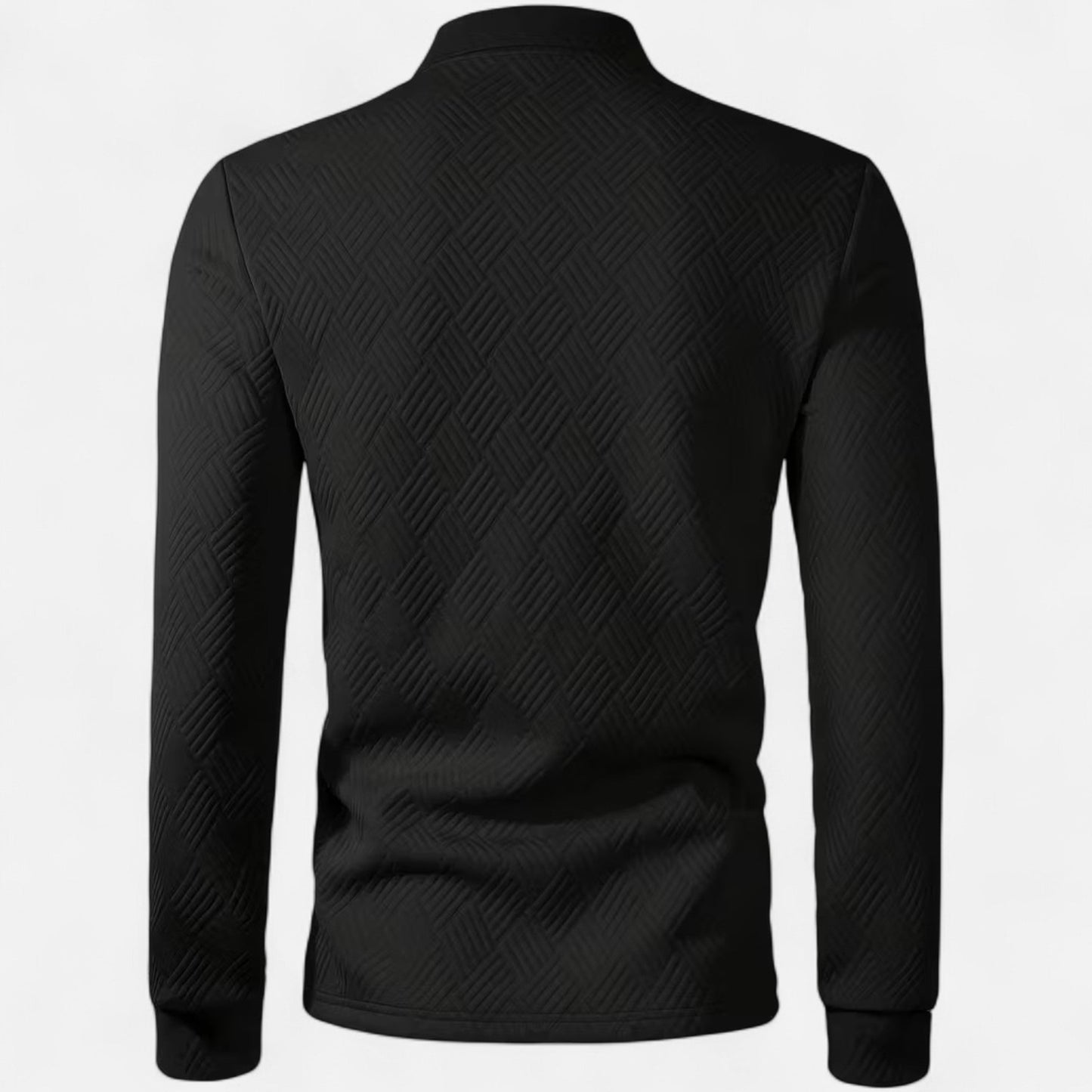 Premium Men's Long Sleeve Polo Shirt - Smart Casual Wear for Work, Golf, or Everyday Style - Essential Wardrobe Staple | Premium Comfort Home & Lifestyle Product UK