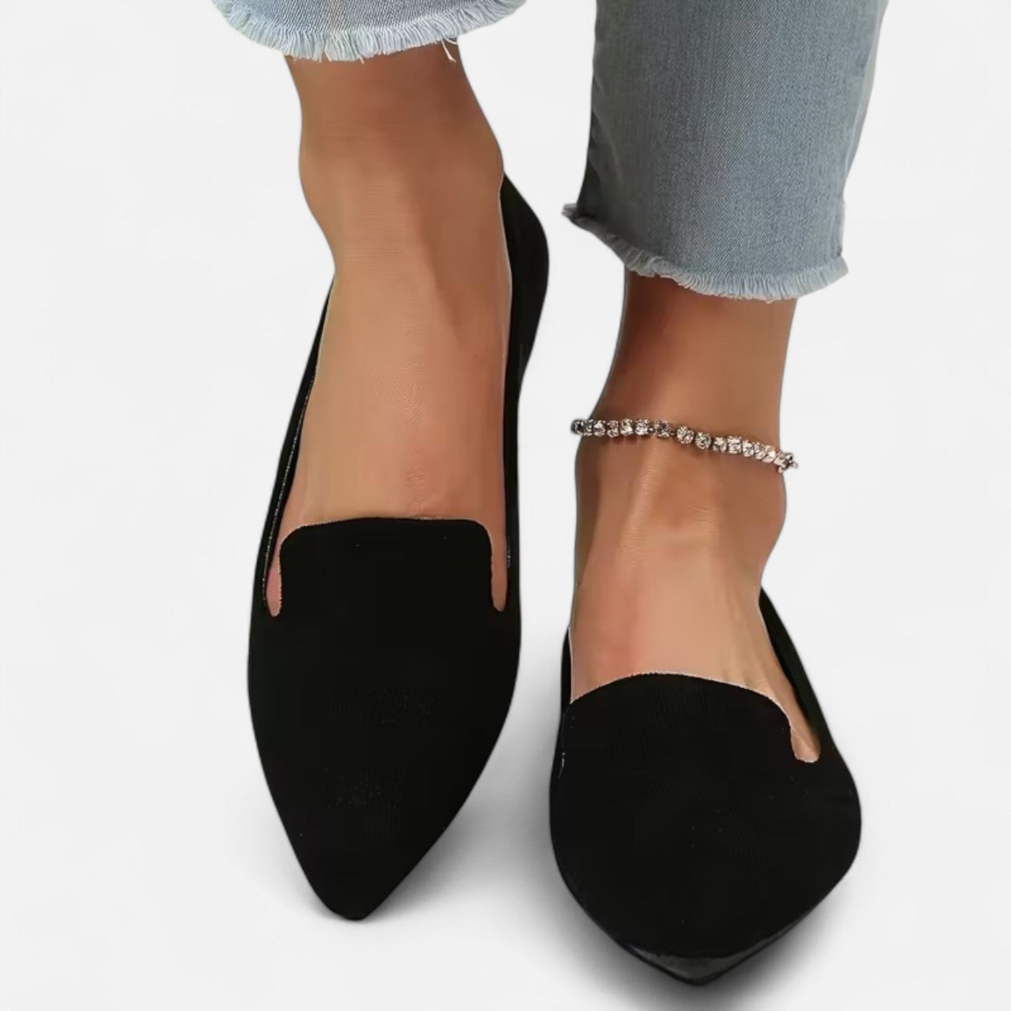 Premium Women's Plaid Pointed Toe Flats – Stylish Autumn Elegance for Smart Casual and Professional Looks | Premium Comfort Home & Lifestyle Product UK