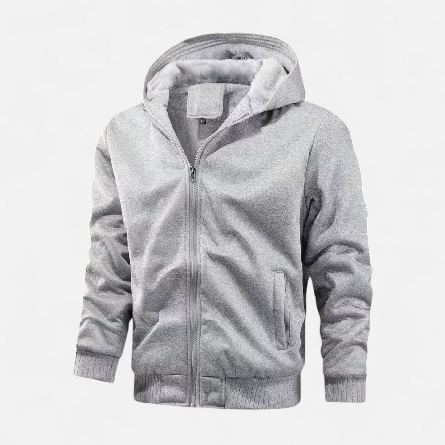 Premium Men's Fleece-Lined Hooded Winter Jacket - Smart, Stylish, and Essential Outerwear for Cold Weather | Premium Comfort Home & Lifestyle Product UK