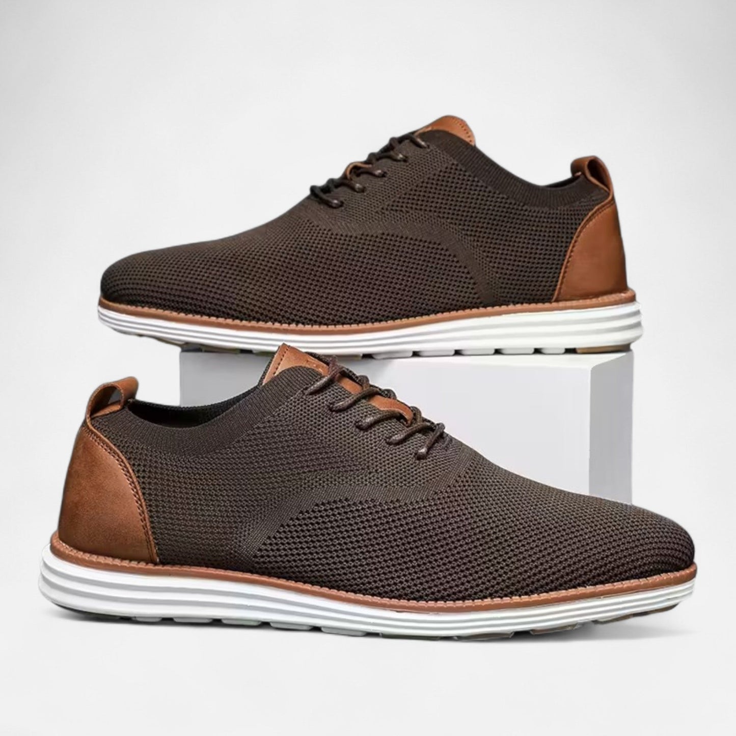 Premium Men's Dress Sneakers – Smart Breathable Lace-Up Shoes for Professional Style and Comfort | Premium Comfort Home & Lifestyle Product UK