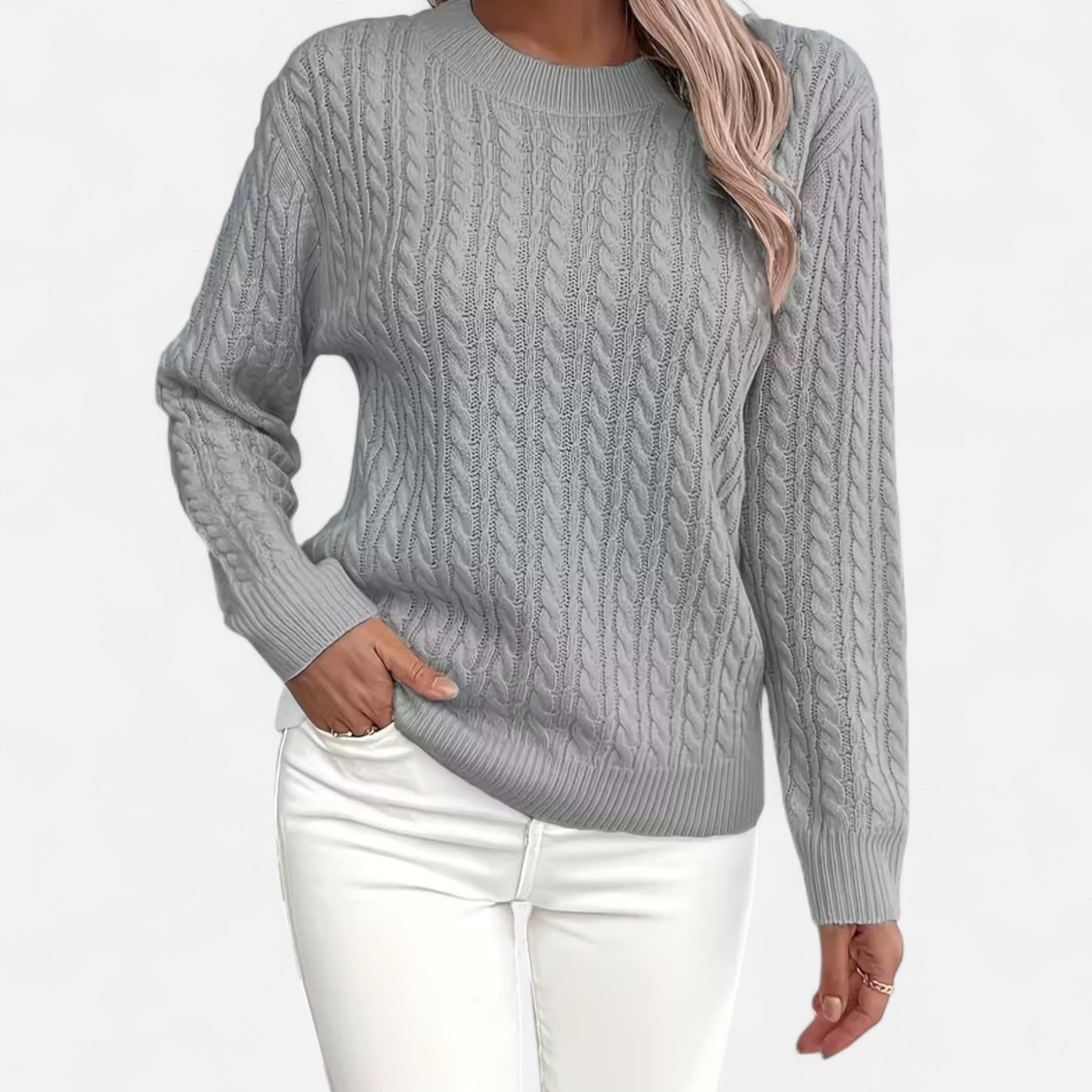 Premium Women's Casual Round-Neck Sweater - Stylish & Comfortable Knitwear for Everyday Wear | Premium Comfort Home & Lifestyle Product UK