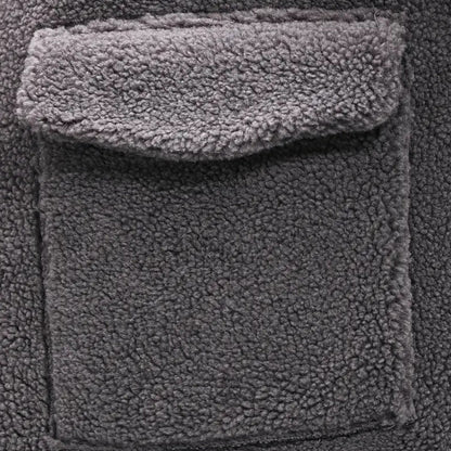 Premium Men's Faux Fur Jacket – Smart Lapel Coat for Autumn Winter Elegance – Best Stylish Outerwear for Men | Premium Comfort Home & Lifestyle Product UK