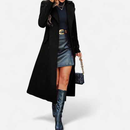 Premium Women's Long Coat – Elegant Smart Outerwear for All Seasons – Best Stylish Coat for Work and Casual Wear | Premium Comfort Home & Lifestyle Product UK