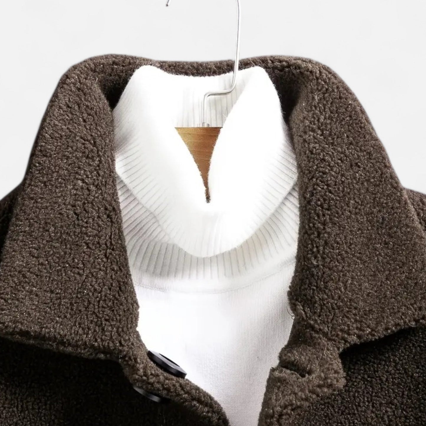 Premium Men's Faux Fur Jacket – Smart Lapel Coat for Autumn Winter Elegance – Best Stylish Outerwear for Men | Premium Comfort Home & Lifestyle Product UK