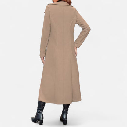 Premium Women's Long Coat – Elegant Smart Outerwear for All Seasons – Best Stylish Coat for Work and Casual Wear | Premium Comfort Home & Lifestyle Product UK