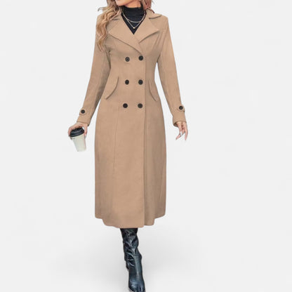 Premium Women's Long Coat – Elegant Smart Outerwear for All Seasons – Best Stylish Coat for Work and Casual Wear | Premium Comfort Home & Lifestyle Product UK