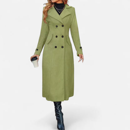 Premium Women's Long Coat – Elegant Smart Outerwear for All Seasons – Best Stylish Coat for Work and Casual Wear | Premium Comfort Home & Lifestyle Product UK