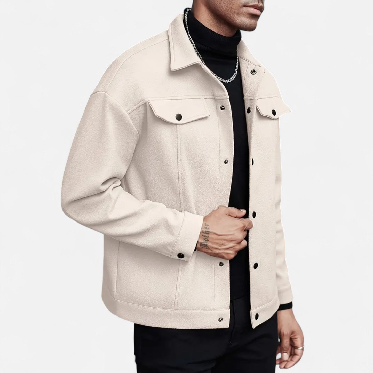 Men’s Premium Casual Lapel Jacket – Smart Spring Autumn Wear for Stylish Outfits and Everyday Elegance | Premium Comfort Home & Lifestyle Product UK