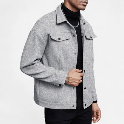 Men’s Premium Casual Lapel Jacket – Smart Spring Autumn Wear for Stylish Outfits and Everyday Elegance | Premium Comfort Home & Lifestyle Product UK