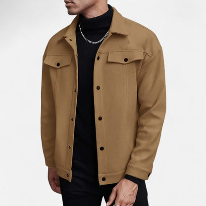 Men’s Premium Casual Lapel Jacket – Smart Spring Autumn Wear for Stylish Outfits and Everyday Elegance | Premium Comfort Home & Lifestyle Product UK