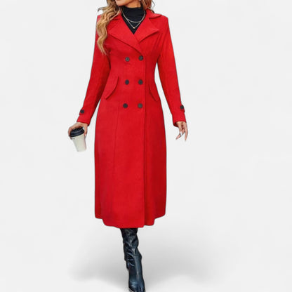 Premium Women's Long Coat – Elegant Smart Outerwear for All Seasons – Best Stylish Coat for Work and Casual Wear | Premium Comfort Home & Lifestyle Product UK