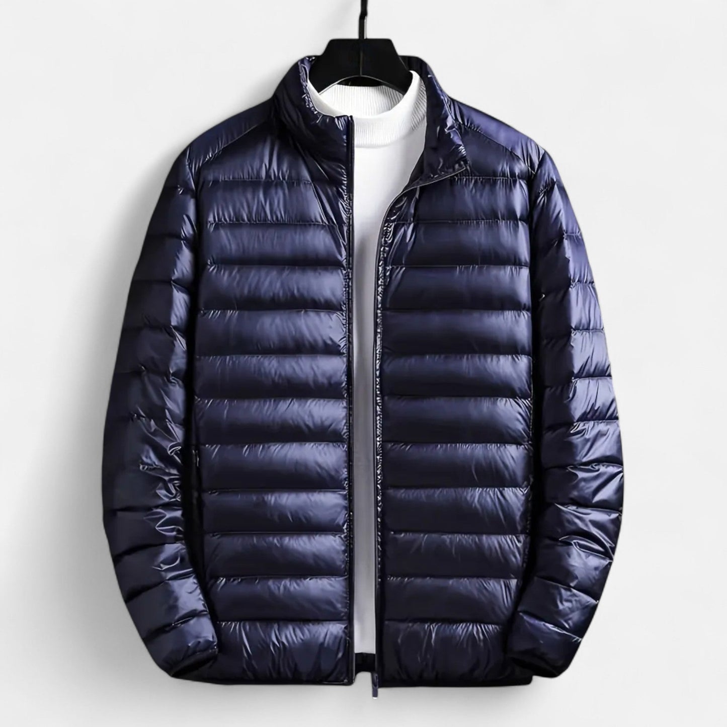 Men’s Premium Lightweight Jacket – Smart Stand Collar for Autumn Style and Comfort | Premium Comfort Home & Lifestyle Product UK