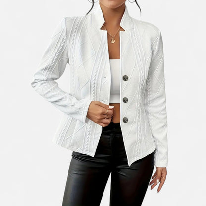 Premium Women's Tailored Jacket – Smart Heritage Lapel Classic for Professional Style and Essential Wardrobe Upgrade | Premium Comfort Home & Lifestyle Product UK