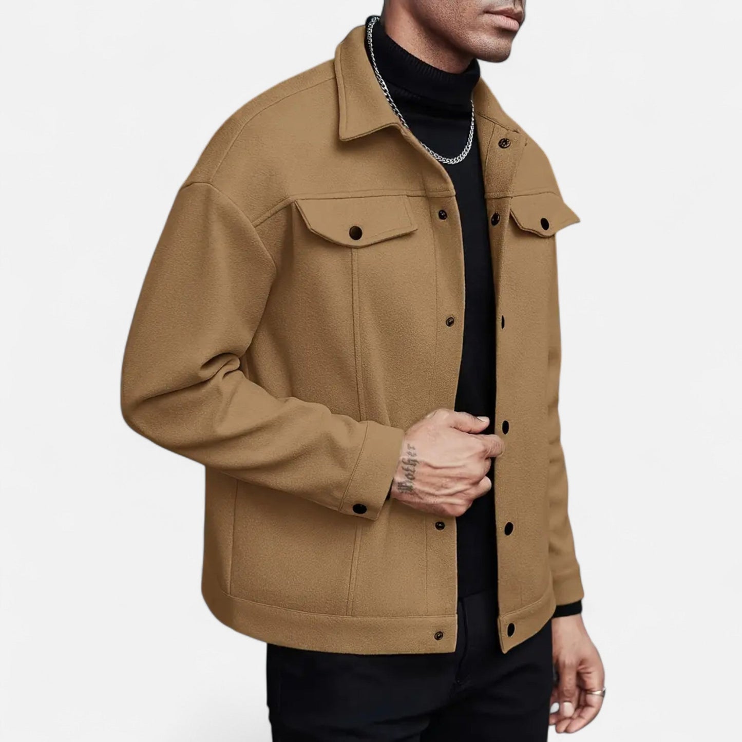 Men’s Premium Casual Lapel Jacket – Smart Spring Autumn Wear for Stylish Outfits and Everyday Elegance | Premium Comfort Home & Lifestyle Product UK