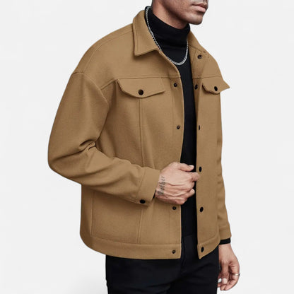 Men’s Premium Casual Lapel Jacket – Smart Spring Autumn Wear for Stylish Outfits and Everyday Elegance | Premium Comfort Home & Lifestyle Product UK
