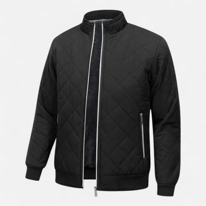 Men's Premium Quilted Jacket - Smart Fleece-Lined Coat for Ultimate Comfort and Style | Premium Comfort Home & Lifestyle Product UK