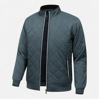 Men's Premium Quilted Jacket - Smart Fleece-Lined Coat for Ultimate Comfort and Style | Premium Comfort Home & Lifestyle Product UK