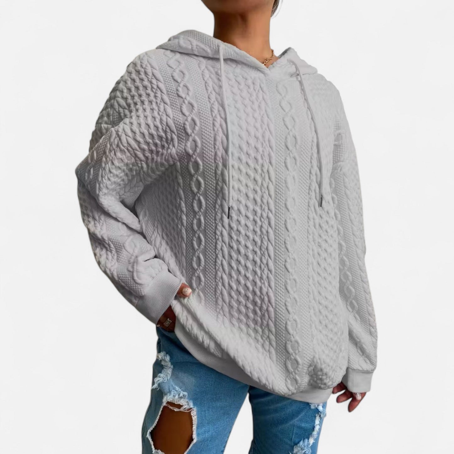 Premium Women's Long-Sleeve Hoodie – Essential Relaxed Heritage Style for Comfort and Versatility | Premium Comfort Home & Lifestyle Product UK