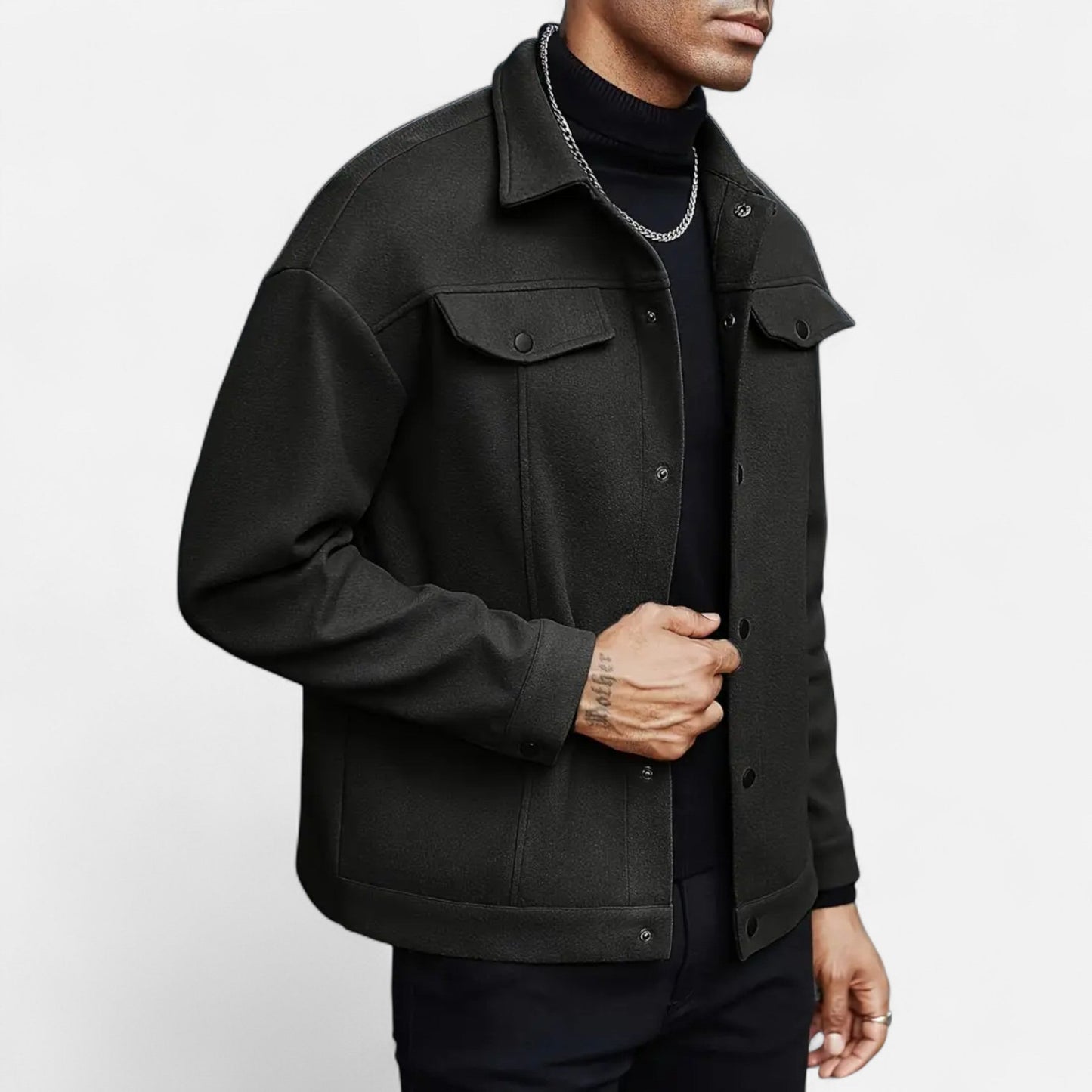 Men’s Premium Casual Lapel Jacket – Smart Spring Autumn Wear for Stylish Outfits and Everyday Elegance | Premium Comfort Home & Lifestyle Product UK