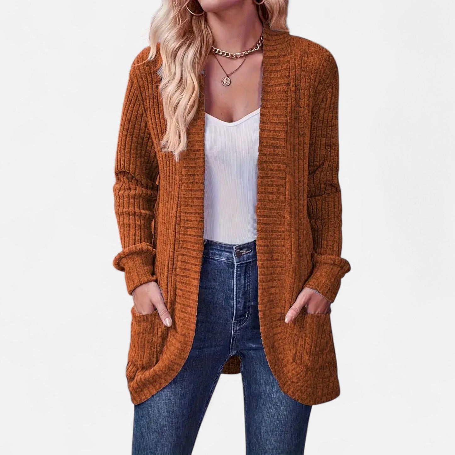 Premium Women's Knit Cardigan – Smart Casual Essential for Every Wardrobe, Perfect for Work or Weekend Outings | Premium Comfort Home & Lifestyle Product UK
