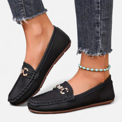 Premium Women's Loafers with Butterfly Strap & Diamond Accent – Stylish, Smart, and Comfortable Footwear for Every Occasion | Premium Comfort Home & Lifestyle Product UK